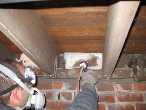 A Spray Foam Installation in Ronkonkoma