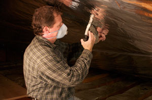 Radiant Barrier install in Commack